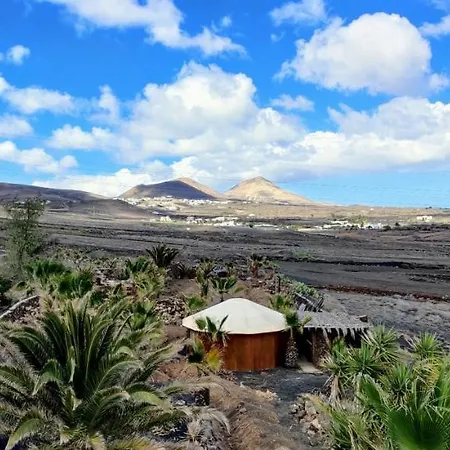 Gemuetliche Holzjurte La Asomada Lanzarote Apartment Tias Exterior photo